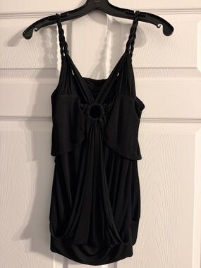 Bebe black goddess top